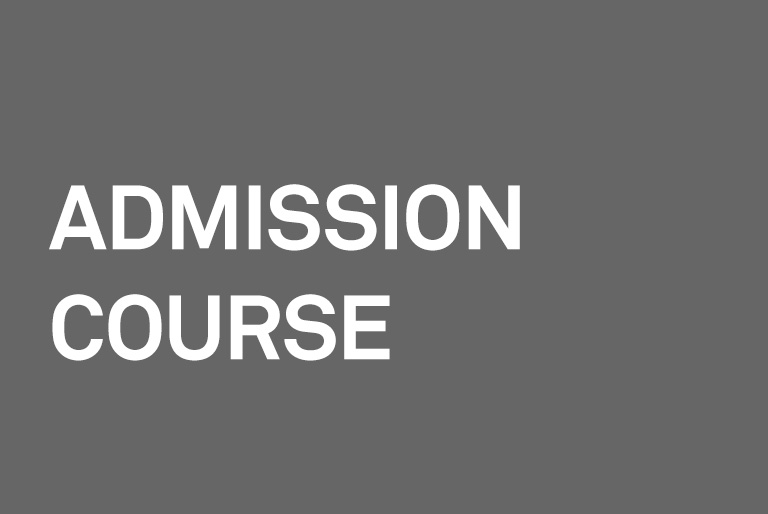 Admission Course banner