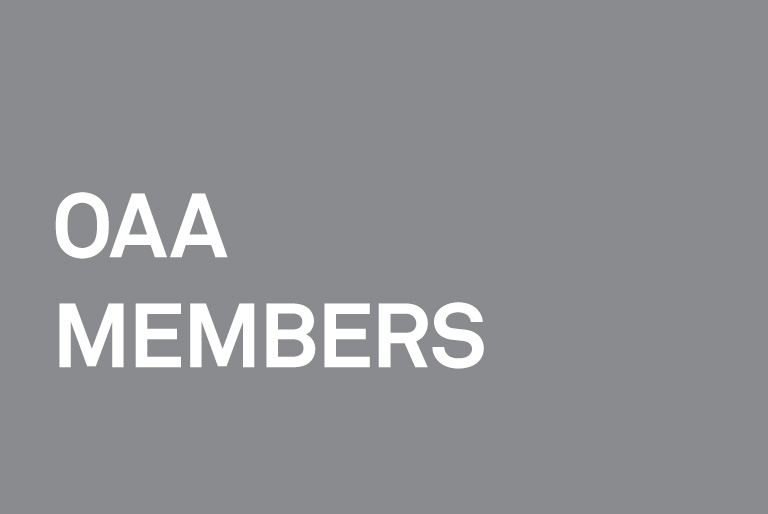Information for OAA Members