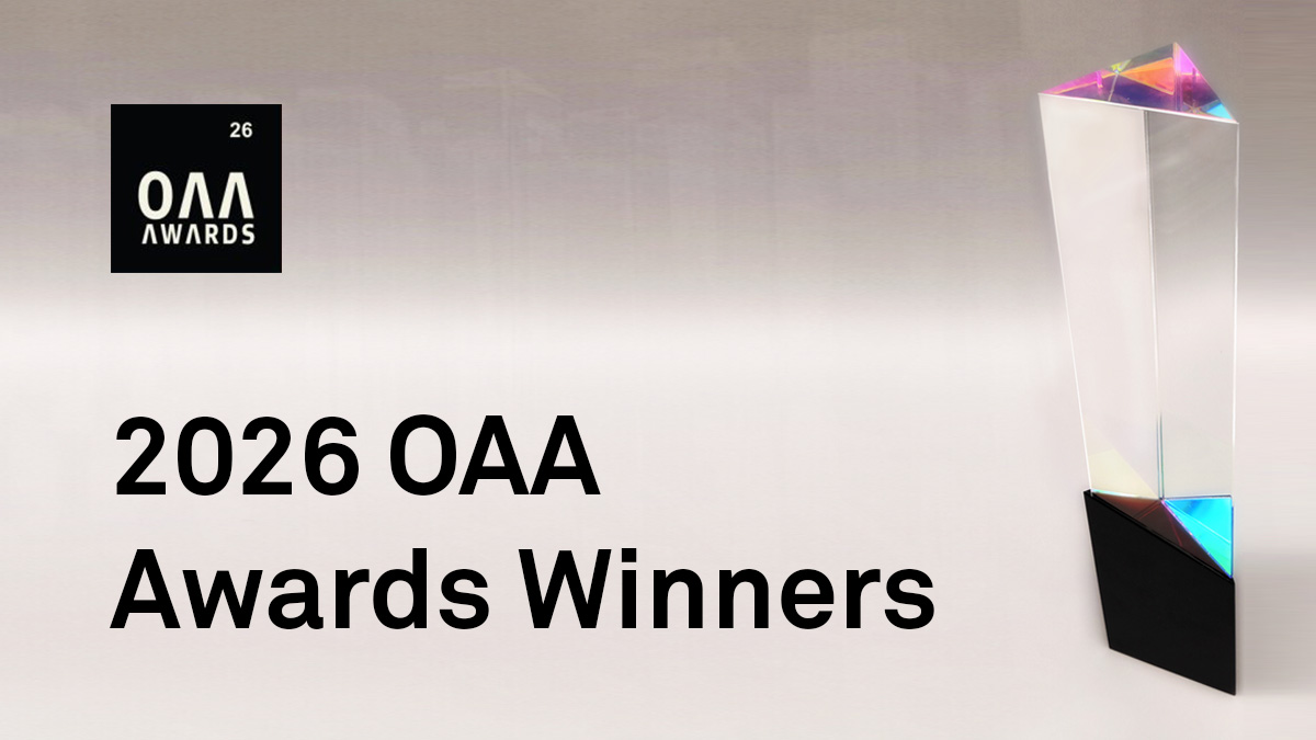 2026 OAA Award Winners banner
