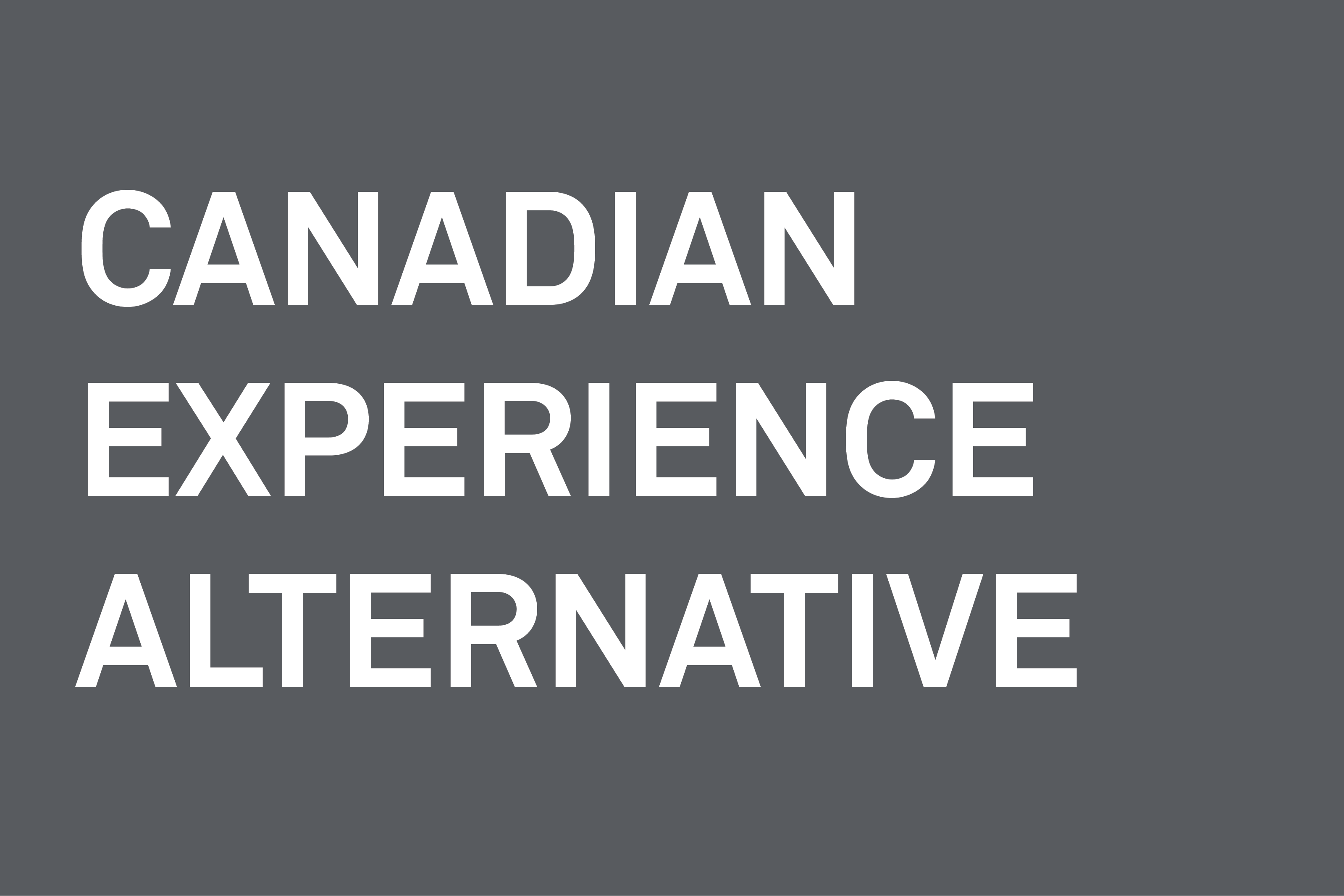 Canadian Experience Alternative Banner