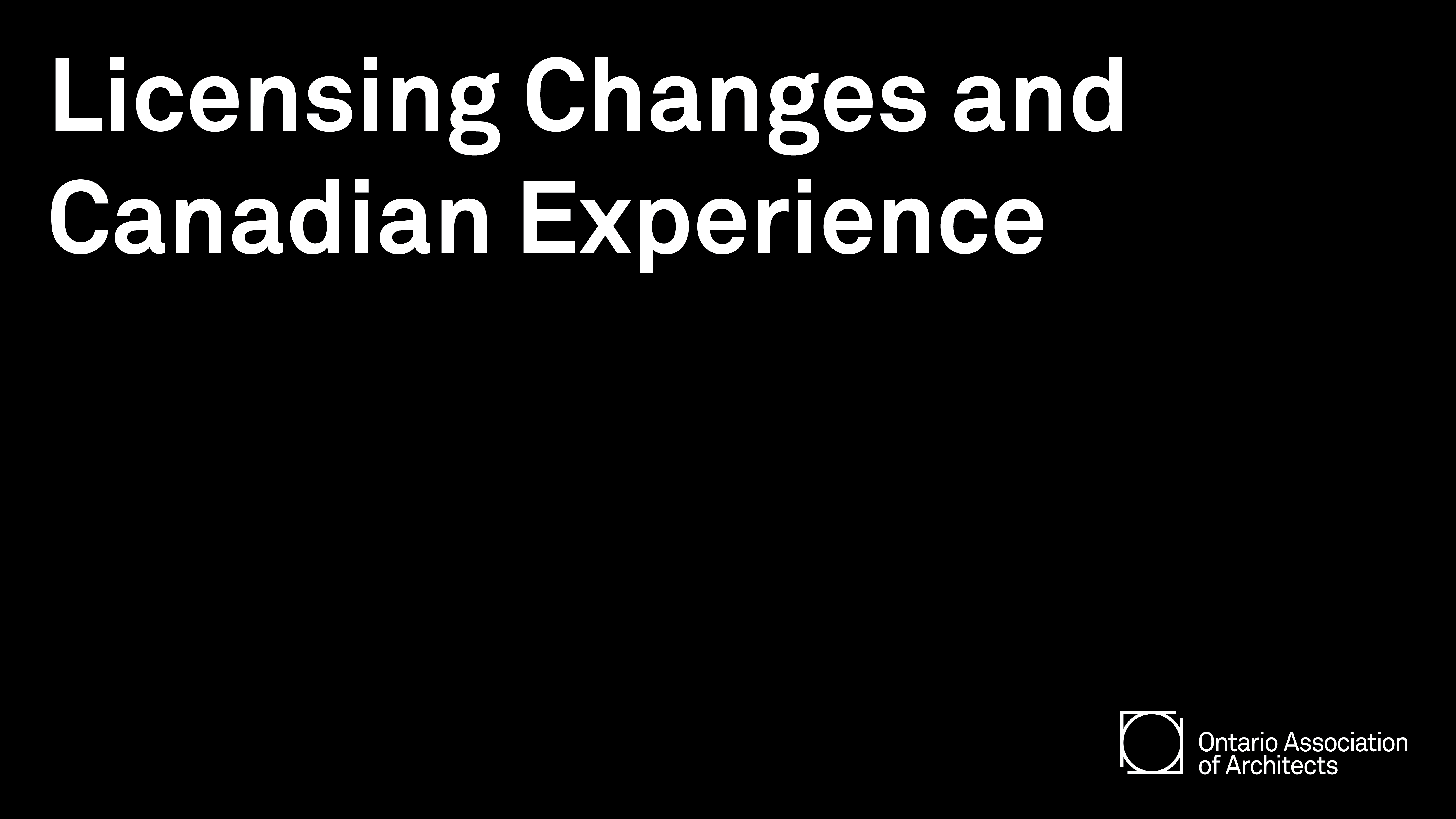 Licensing Changes banner