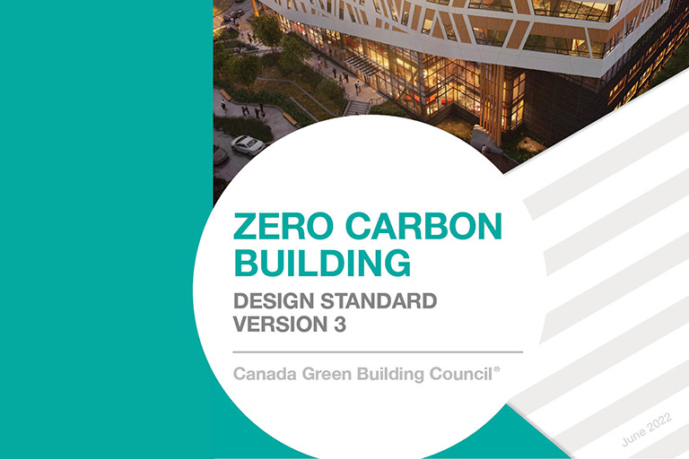 Zero Carbon Design Standard Version 3 banner