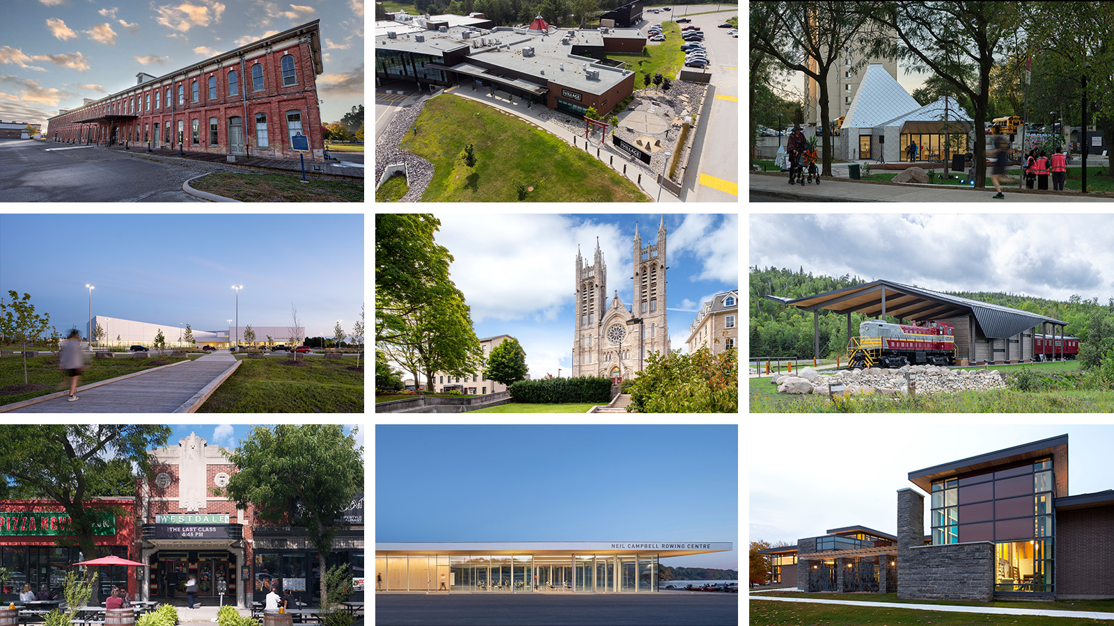 2025 Queen's Park Picks collage of project exteriors