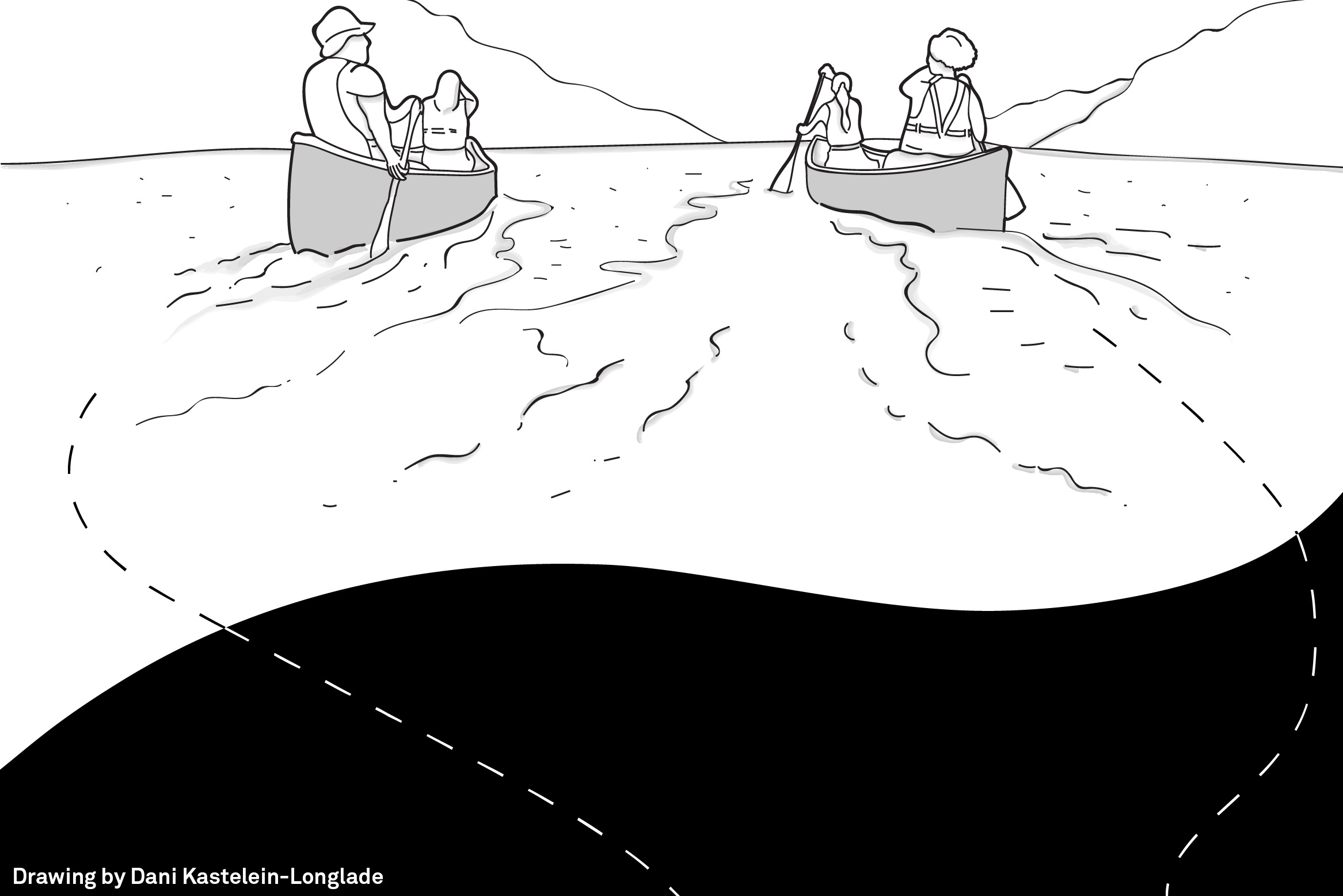 Truth and Reconciliation drawing by Dani Kastelein-Longlade