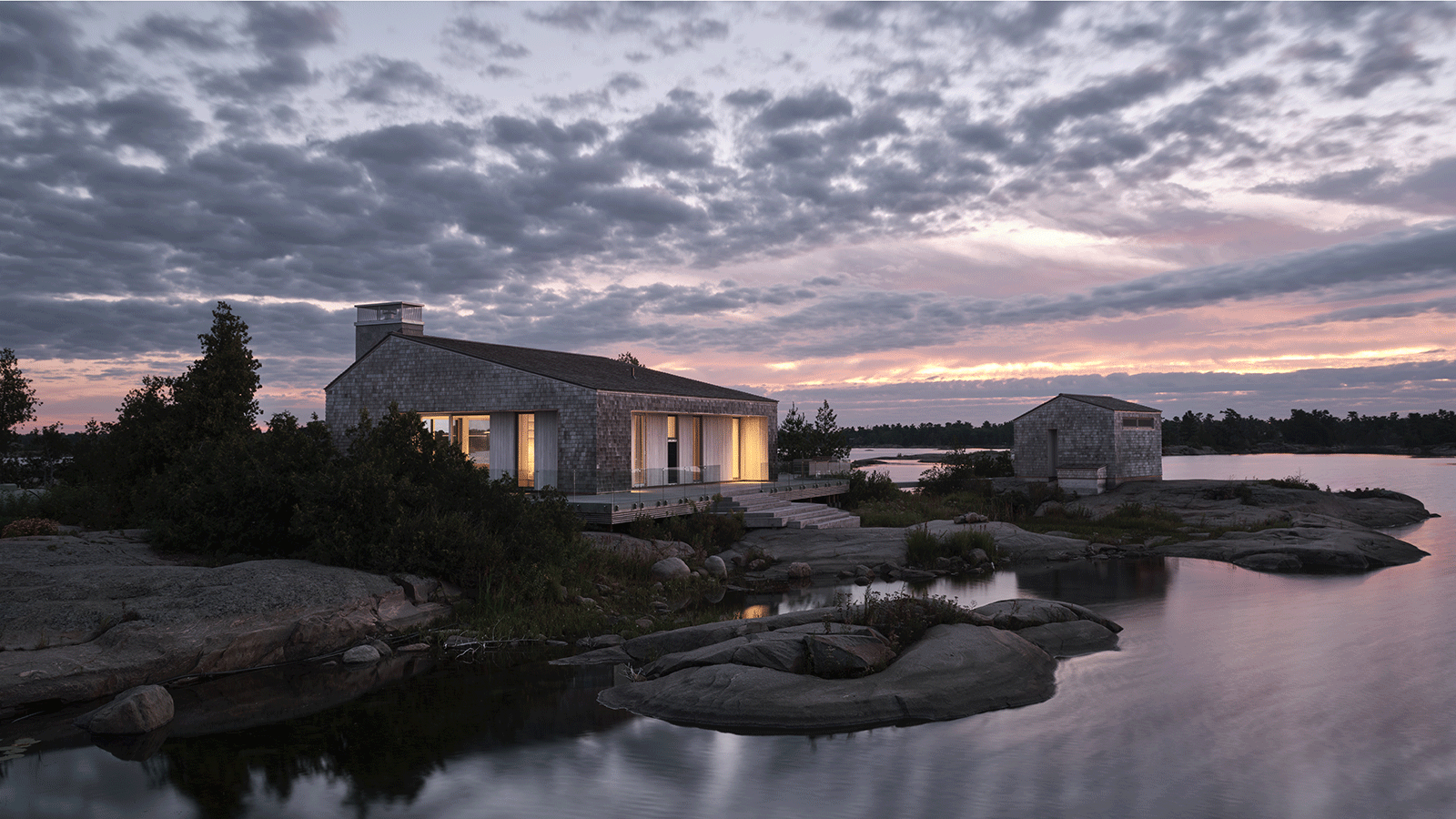 Exterior image of Whistling Wind Island