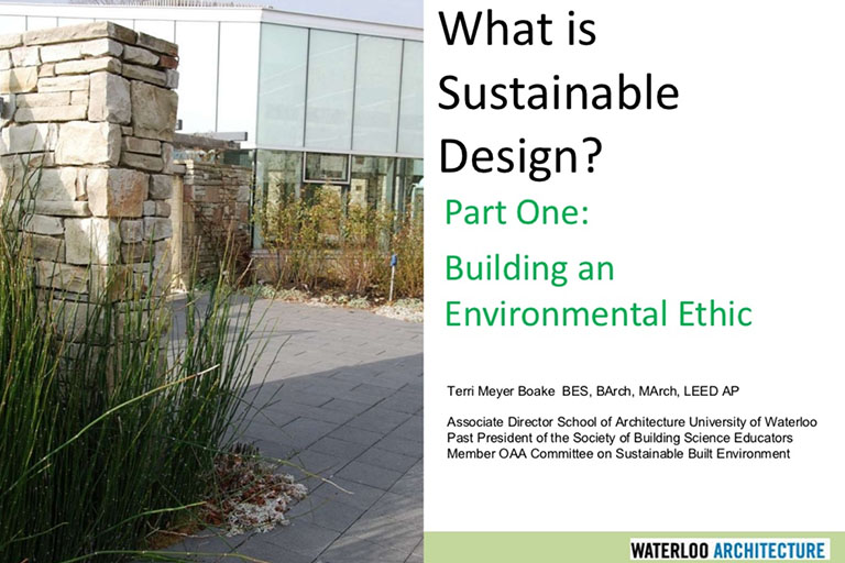 Building An Environmental Ethic image
