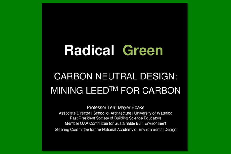 Mining LEED for Carbon image