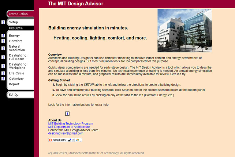 MIT Design Advisor image